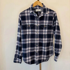 Abercrombie & Fitch Men's Plaid Flannel Shirt Size S Multicolor Casual